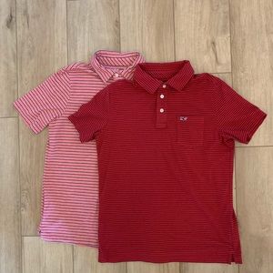 Vineyard Vines-Boys Size Large Golf Shirts-polo style